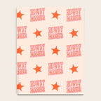 Old West: Howdy Pardner (bright pink and orange saloon style letters) Notebook Gallery Image 4