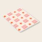 Old West: Howdy Pardner (bright pink and orange saloon style letters) Notebook Gallery Image 2