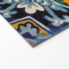 Mandala mexican talavera tile ceramic mosaic Welcome Mat Gallery Image 2