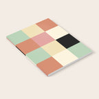 Bold Retro Checks Pattern - Large XXXIV Notebook Gallery Image 2