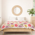 Retro Daisies & Dots Duvet Cover Gallery Image 3