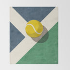 BALLS / Tennis (Hard Court) Throw Blanket Gallery Image 2