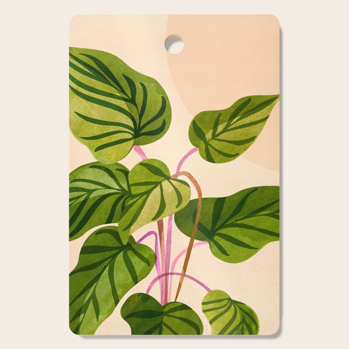 Thriving In The Sun - Cute Botanical Painting Cutting Board Gallery Image 1