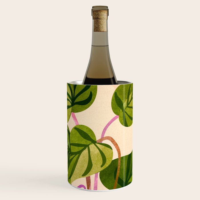 Thriving In The Sun - Cute Botanical Painting Wine Chiller Gallery Image 1