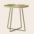 Thriving In The Sun - Cute Botanical Painting Side Table Gallery Image 1