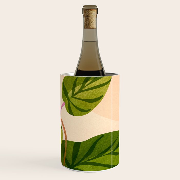 Thriving In The Sun - Cute Botanical Painting Wine Chiller Gallery Image 3