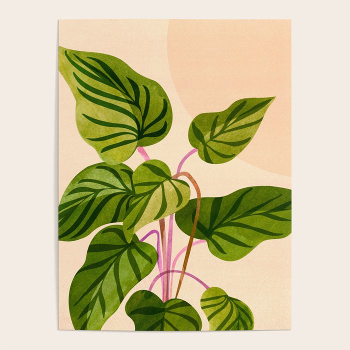 Thriving In The Sun - Cute Botanical Painting Poster Gallery Image 1