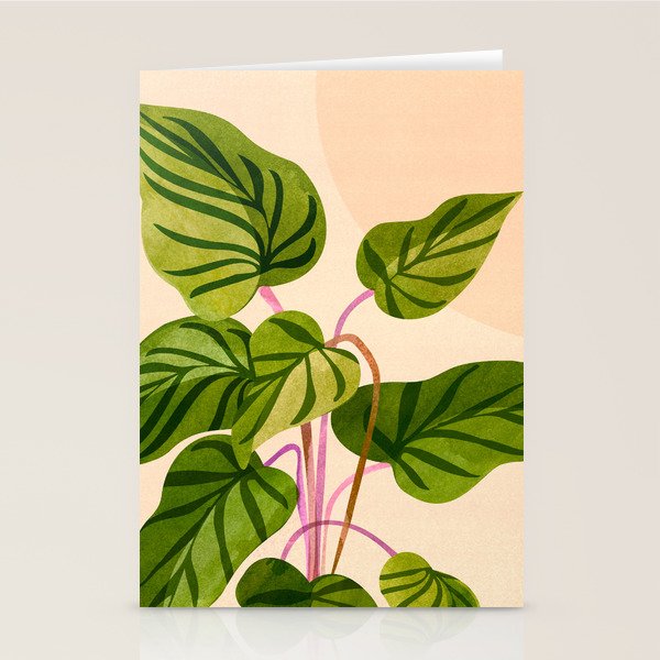 Thriving In The Sun - Cute Botanical Painting Stationery Card Gallery Image 2