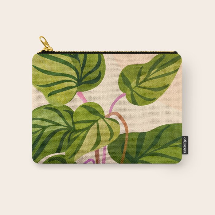 Thriving In The Sun - Cute Botanical Painting Carry All Pouch Gallery Image 1