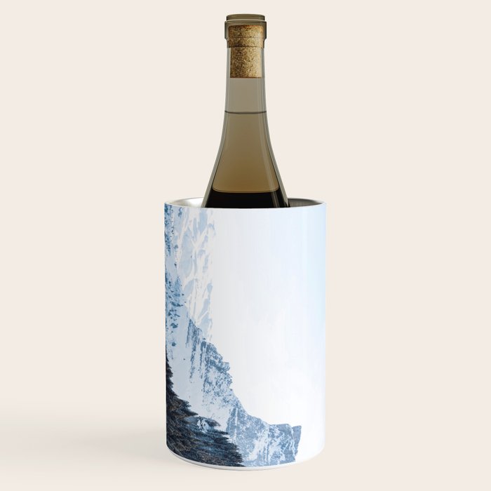 Snowy Mountain Landscape Wine Chiller Gallery Image 3
