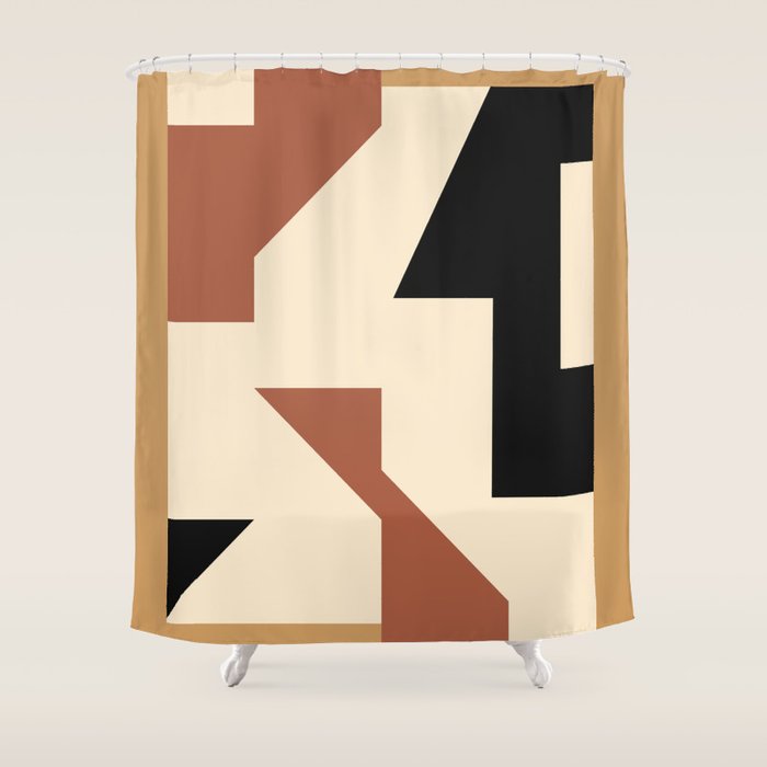 Minimalist 129 Shower Curtain Gallery Image 1