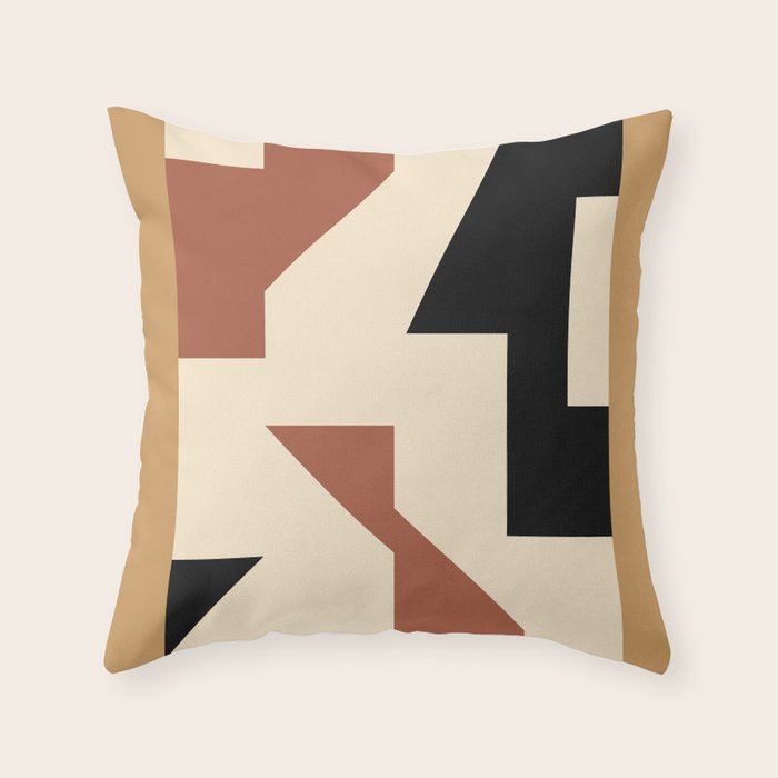 Minimalist 129 Throw Pillow Gallery Image 1