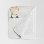 Baby Donkey in a Bathtub, Donkey Taking a Bath, Donkey Bathing, Bathtub Animal Art Print By Synplus Throw Blanket Gallery Image 3