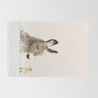 Baby Donkey in a Bathtub, Donkey Taking a Bath, Donkey Bathing, Bathtub Animal Art Print By Synplus Rug Gallery Image 2