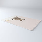 Baby Donkey in a Bathtub, Donkey Taking a Bath, Donkey Bathing, Bathtub Animal Art Print By Synplus Rug Gallery Image 3