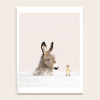 Baby Donkey in a Bathtub, Donkey Taking a Bath, Donkey Bathing, Bathtub Animal Art Print By Synplus Notebook Gallery Image 4