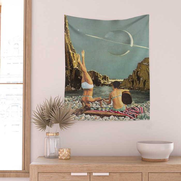 Serenade to Saturn Wall Tapestry Gallery Image 2