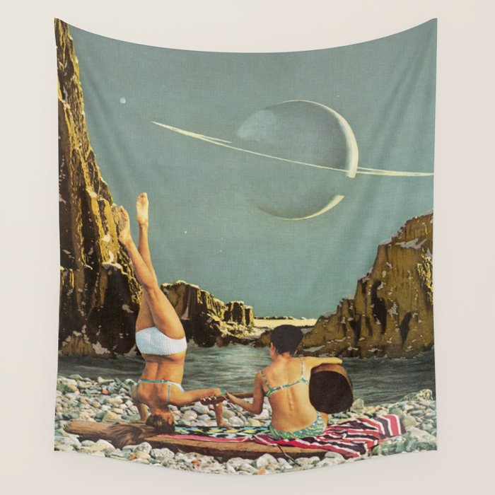 Serenade to Saturn Wall Tapestry Gallery Image 4