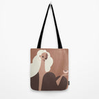 Coffee Hour Inspired by PANTONE 17 1230 Mocha Mousse Tote Bag Gallery Image 2