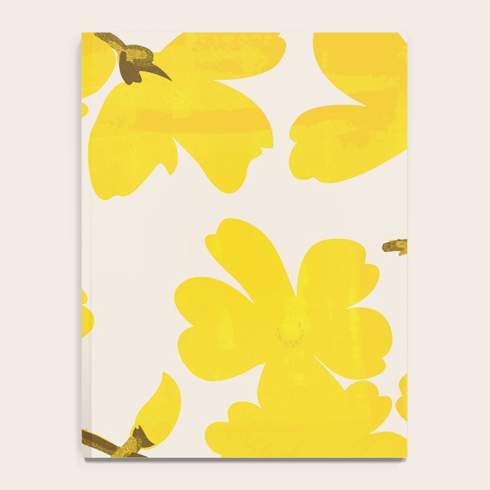 Soft Yellow Flowers Notebook Gallery Image 4