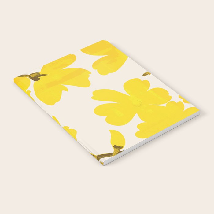 Soft Yellow Flowers Notebook Gallery Image 1