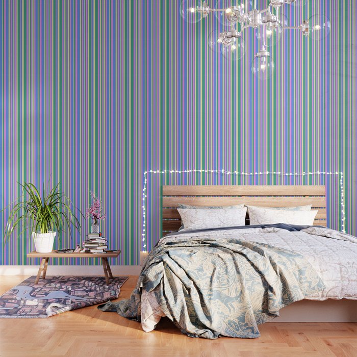 Classic Stripes XV - 90s Pastel Wallpaper Gallery Image 1