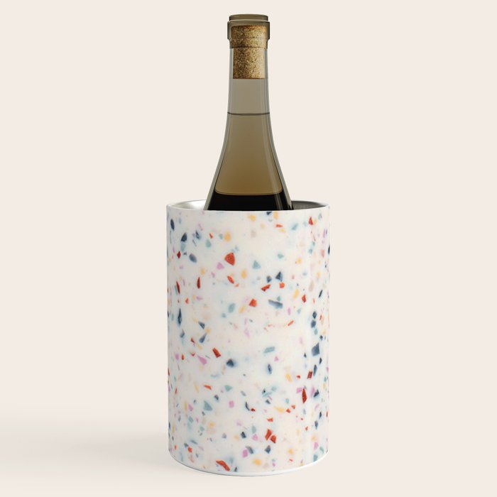 Terrazzo Confetti Print Wine Chiller Gallery Image 2