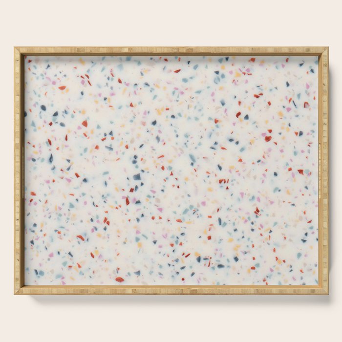 Terrazzo Confetti Print Serving Tray Gallery Image 1