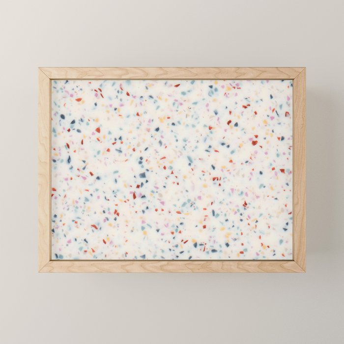 Terrazzo Confetti Print Mini Art Print Gallery Image 1