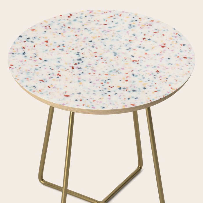 Terrazzo Confetti Print Side Table Gallery Image 2