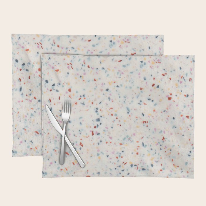 Terrazzo Confetti Print Placemat Gallery Image 1