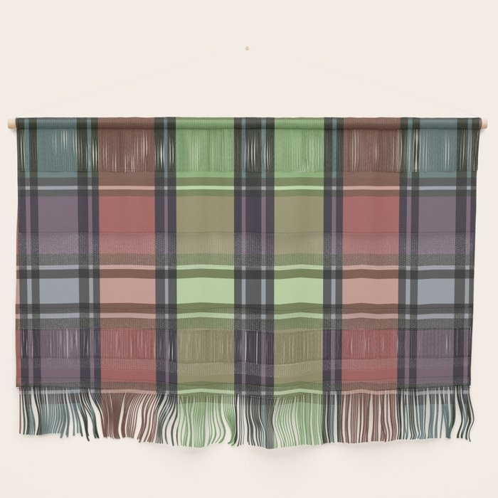 Fusion Colorful Toned Grids C Wall Hanging Gallery Image 1