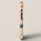 Cute Peach Wildlife Pattern iPhone Case Gallery Image 2