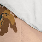Cute Peach Wildlife Pattern Comforter Gallery Image 4