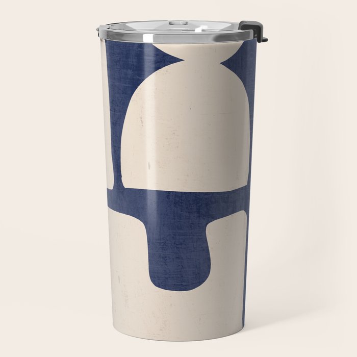 Minimal Shapes 15 Travel Mug Gallery Image 2