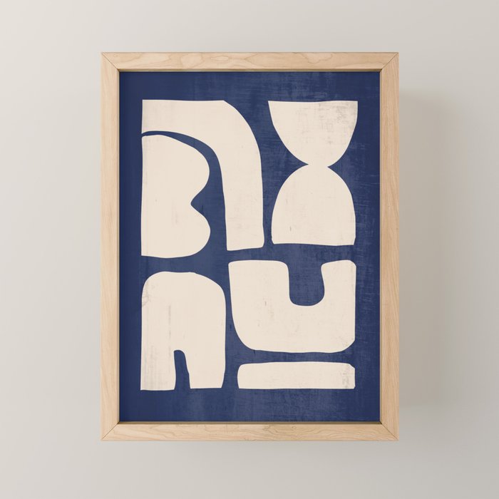 Minimal Shapes 15 Mini Art Print Gallery Image 1
