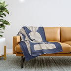 Minimal Shapes 15 Throw Blanket Gallery Image 1