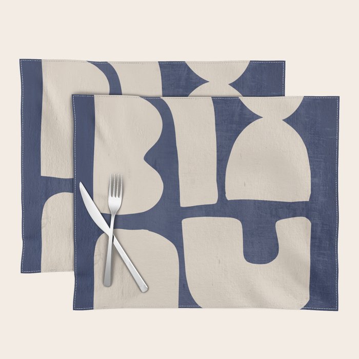 Minimal Shapes 15 Placemat Gallery Image 1