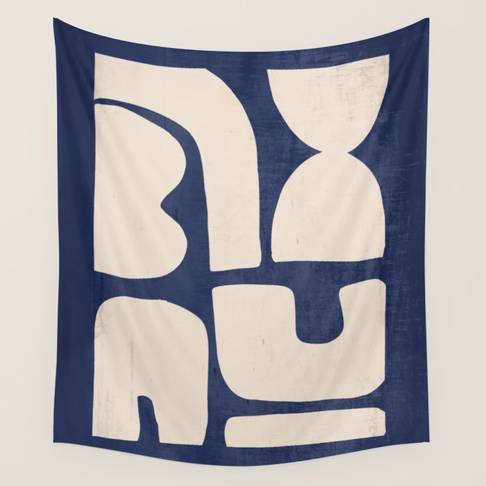 Minimal Shapes 15 Wall Tapestry Gallery Image 4