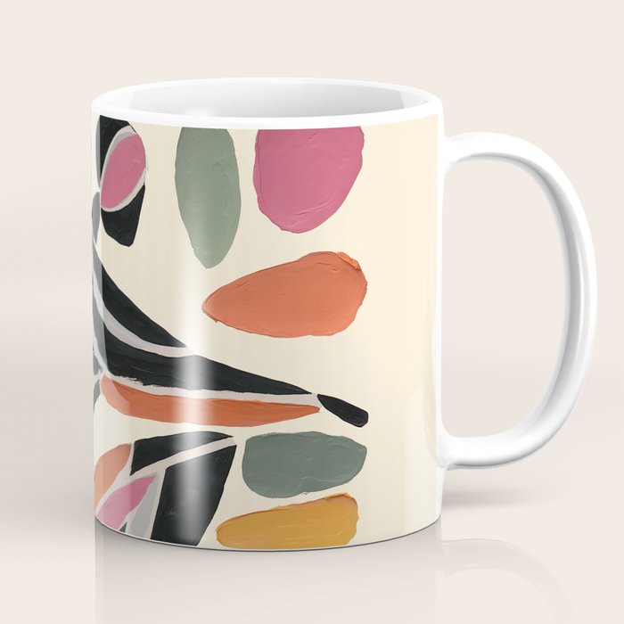 Dance of Shapes Coffee Mug Gallery Image 1