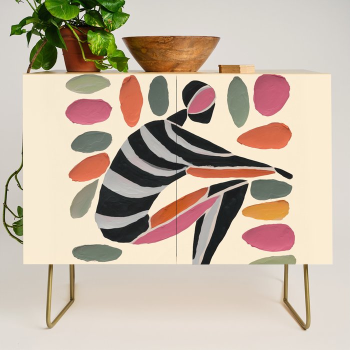 Dance of Shapes Credenza Gallery Image 1