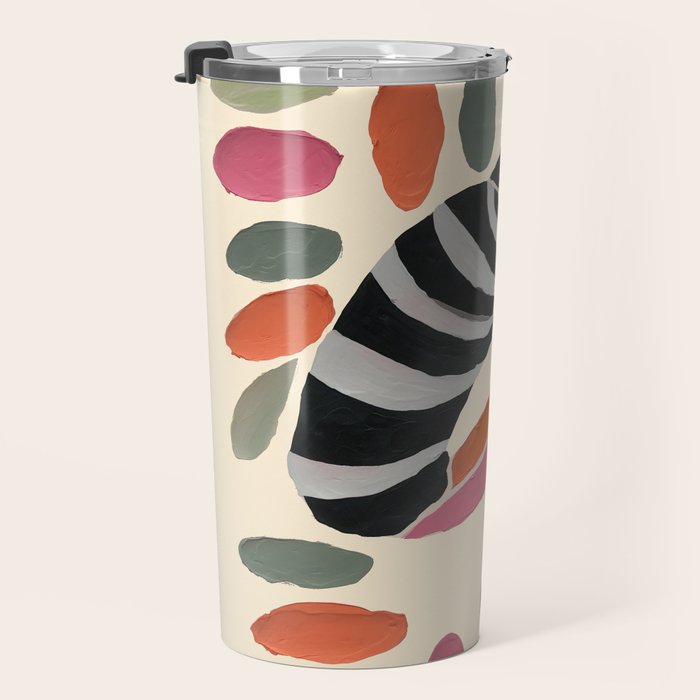 Dance of Shapes Travel Mug Gallery Image 3