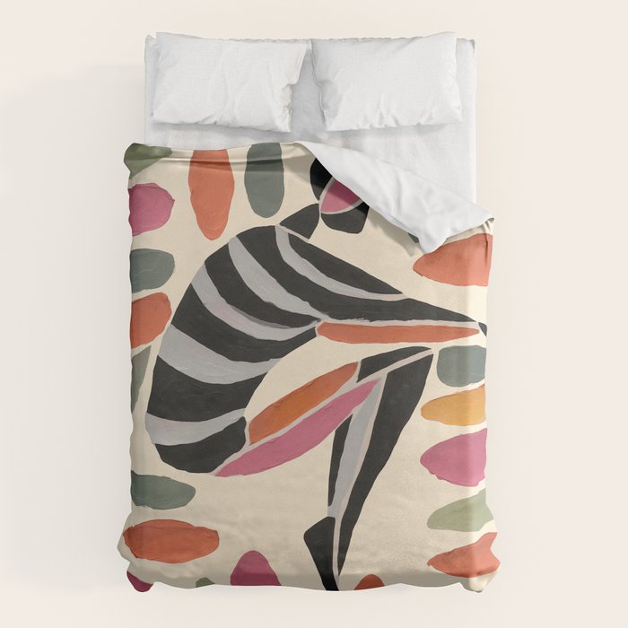 Dance of Shapes Duvet Cover Gallery Image 6