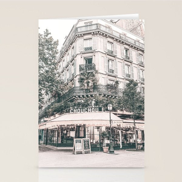Paris City Poster Stationery Card Gallery Image 2
