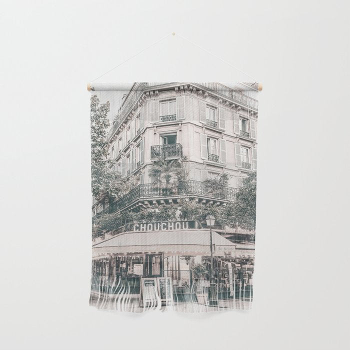 Paris City Poster Wall Hanging Gallery Image 1