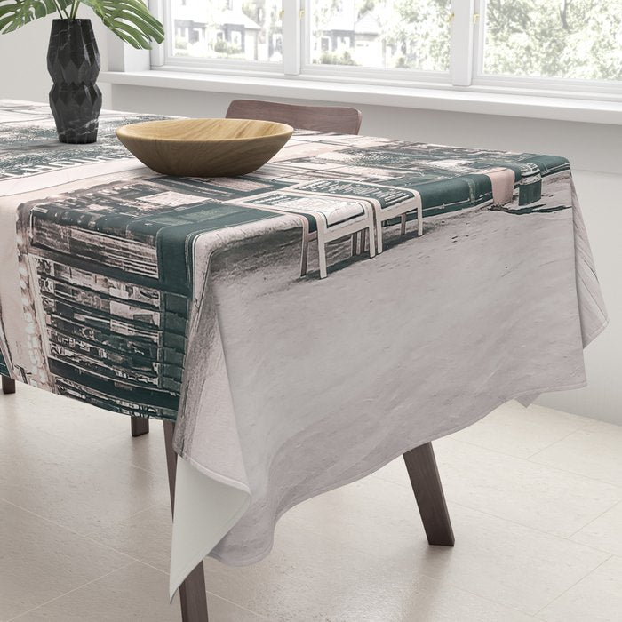 Paris City Poster Tablecloth Gallery Image 3