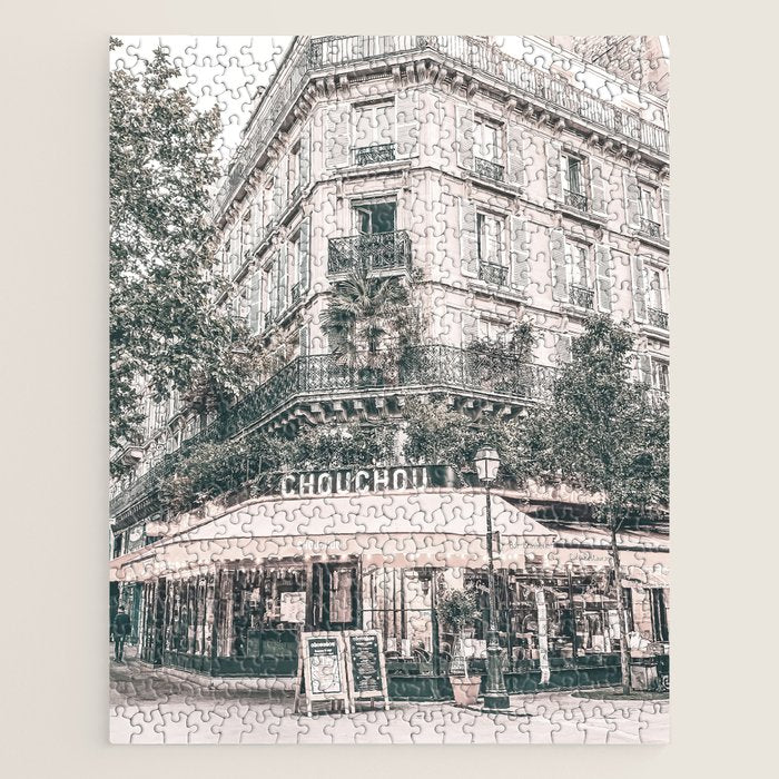 Paris City Poster Jigsaw Puzzle Gallery Image 1