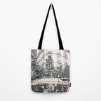 Paris City Poster Tote Bag Gallery Image 2