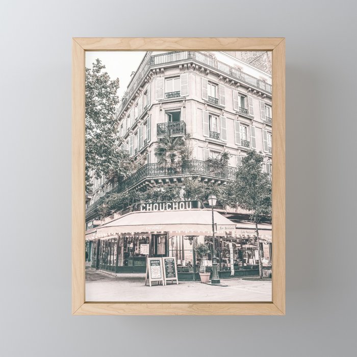 Paris City Poster Mini Art Print Gallery Image 1