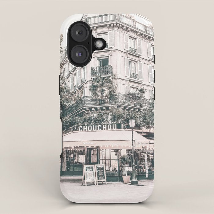 Paris City Poster iPhone Case Gallery Image 1